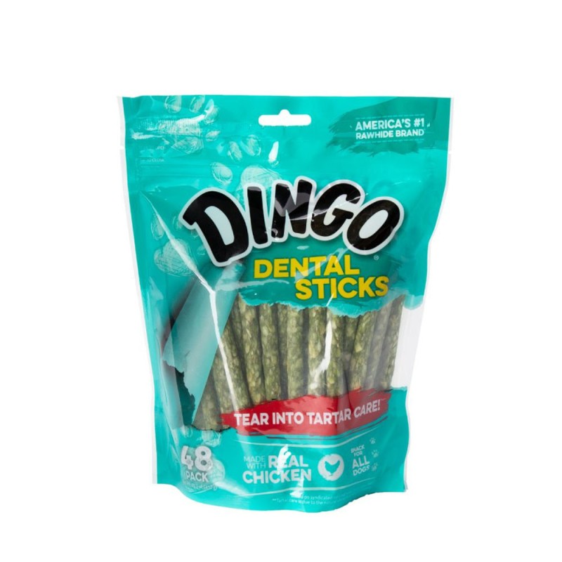 Snack para Perros Dingo Dental Stix de Pollo x48 und Dingo - 1