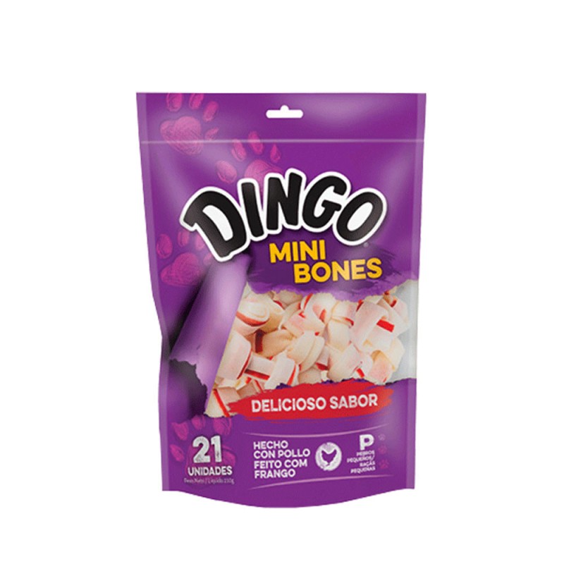 Snack para Perros Dingo Mini Huesos de Pollo x21 und Dingo - 1