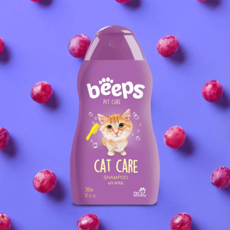 Shampoo para gatos Beeps Cat Care 502 ml