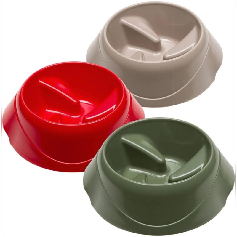 FERPLAST Magnus Slow Large - Plato Comedero Antivoracidad para Perros