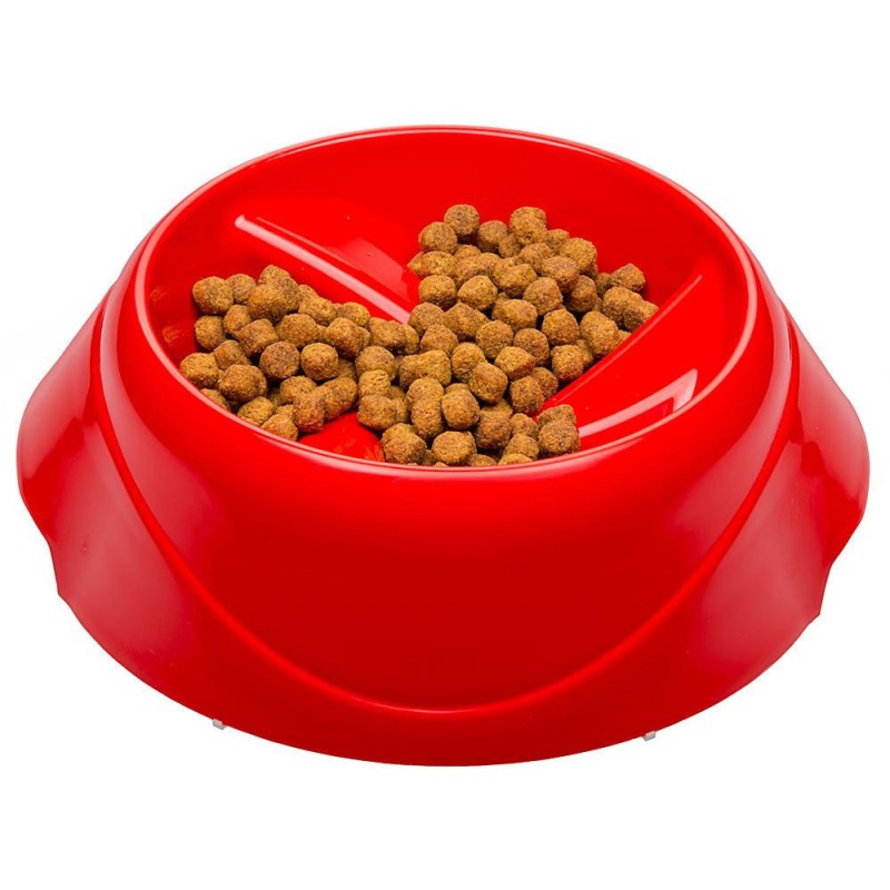 FERPLAST Magnus Slow Large - Plato Comedero Antivoracidad para Perros