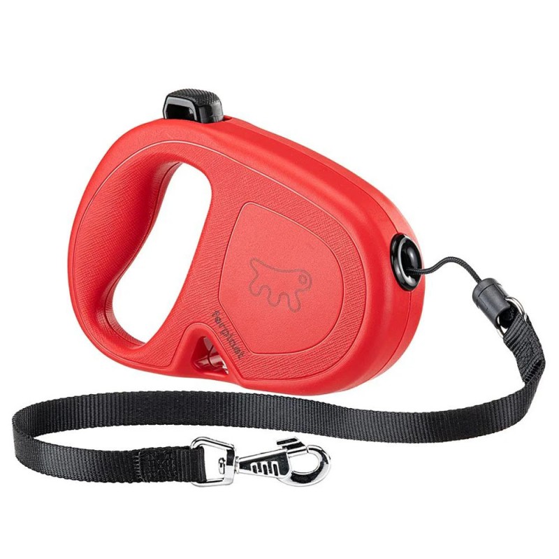 FERPLAST Correa Retráctil Flippy One Talla L Rojo