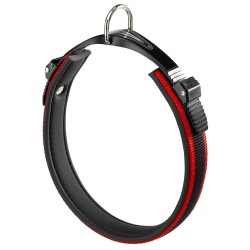 Ferplast Collar Ergocomfort Rojo con Micro Regulación C25/51