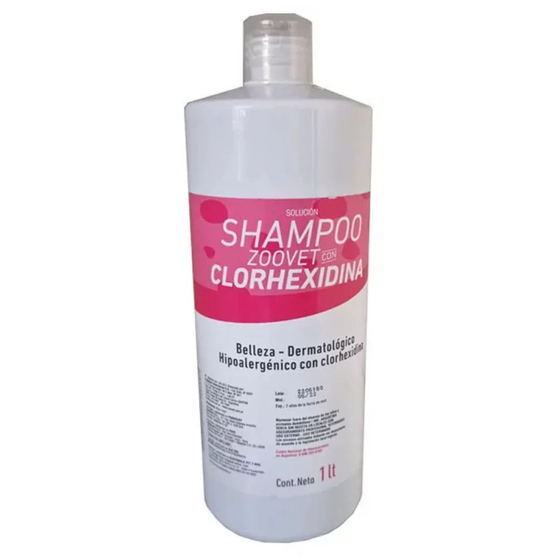 Zoovet Shampoo con Clorhexidina 1L | Patmo Pet