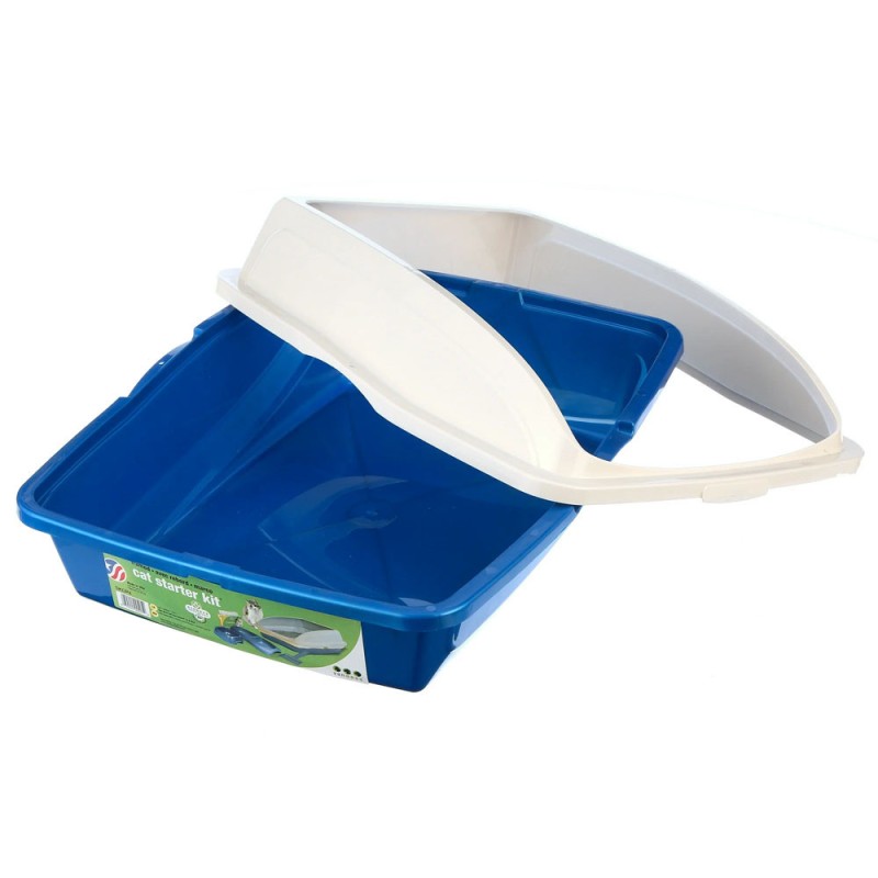 Vanness Kit de Inicio Litera Bandeja para Gatos con Accesorios SK-CP4