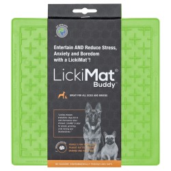 Plato para Perros Anti Ansiedad Lickimat Buddy Verde