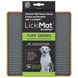 Plato para Perros Antiansiedad Lickimat Tuff Soother Naranja