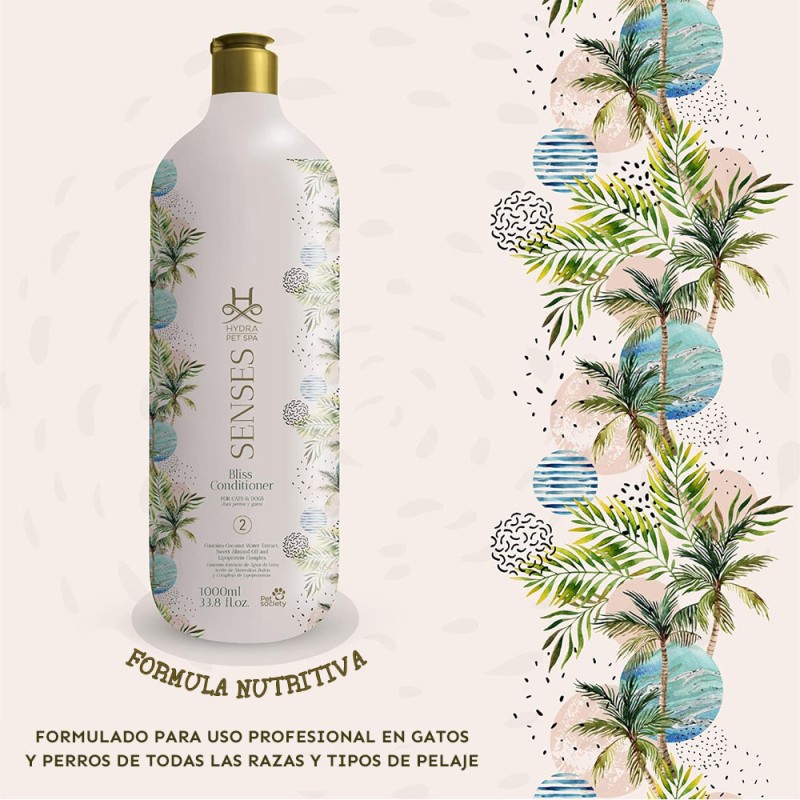 Acondicionador para Perros y Gatos Hydra Senses Bliss 1L