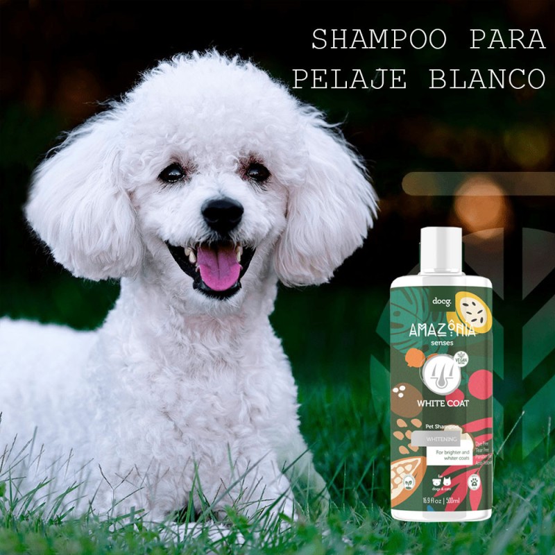 Shampoo para Mascotas de Pelaje Blanco Amazonia Senses 500ml