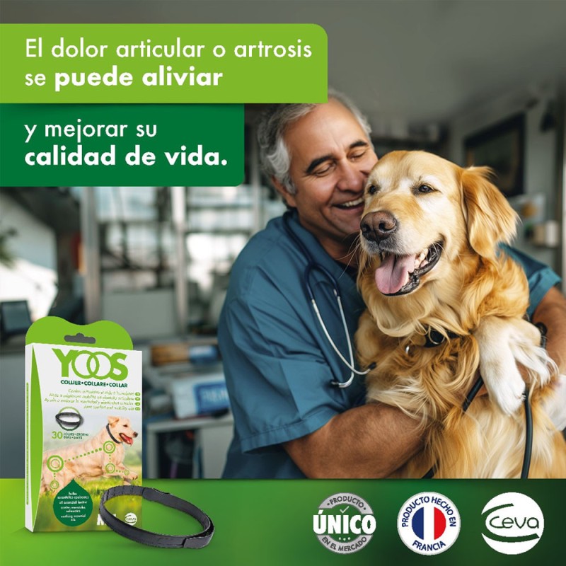 Yoos Collar Para Alivio Articular en Perros Talla M/L