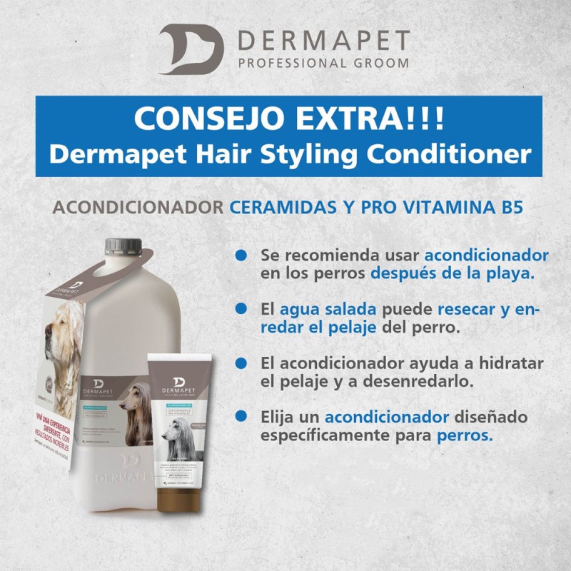 Acondicionador para Mascotas Dermapet Hair Styling 5L