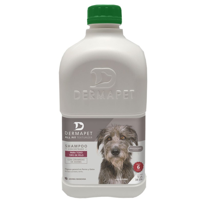Dermapet All Fit Texturizer 1L – Shampoo Para Todo Tipo de Pelo