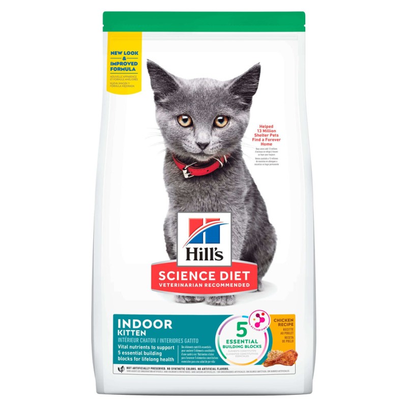 Alimento Hills Para Gatitos de Interior Indoor 1.6Kg