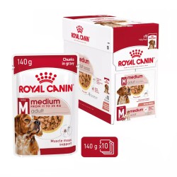 Salsa Royal Canin SHN para Perros Medianos Adultos 10x140gr