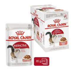 Royal Canin Alimento Humedo Salsa FHN Instinctive Gatos Adultos 12x85g