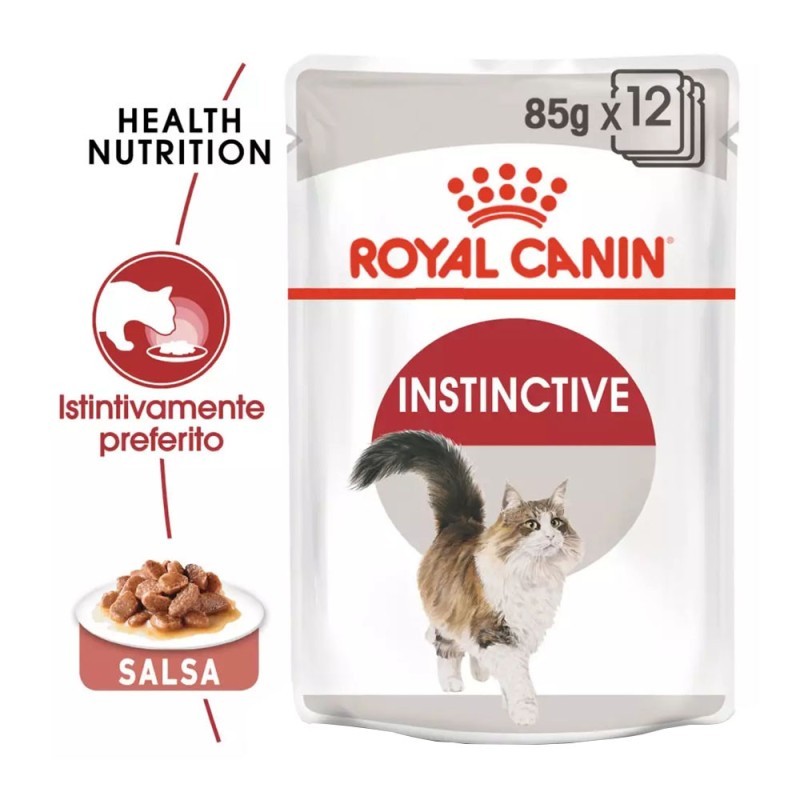 Royal Canin Alimento Humedo Salsa FHN Instinctive Gatos Adultos 12x85g