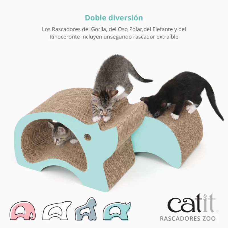 Rascador para Gatos Cat It Zoo con forma de Jirafa XL