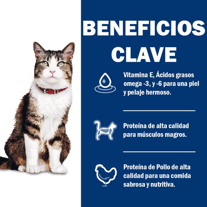 Alimento Hills Para Gatos Control bolas de Pelo Hairball 7Kg