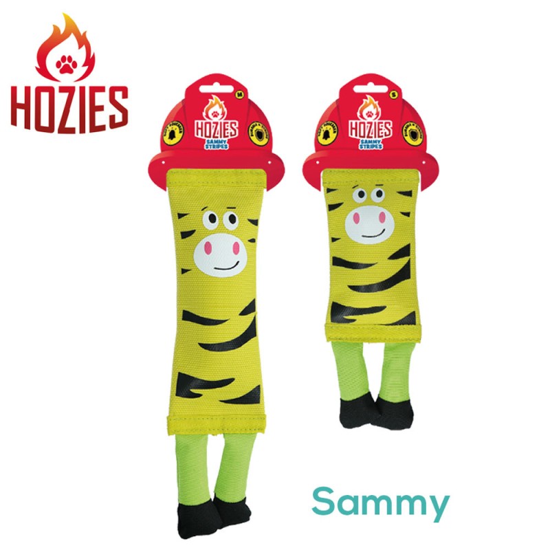 Juguete c/sonido amarillo perros Small Sammy Stripes Hozies
