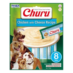 Snack Churu para Perros de Pollo Con Queso 4 Tubos x14gr