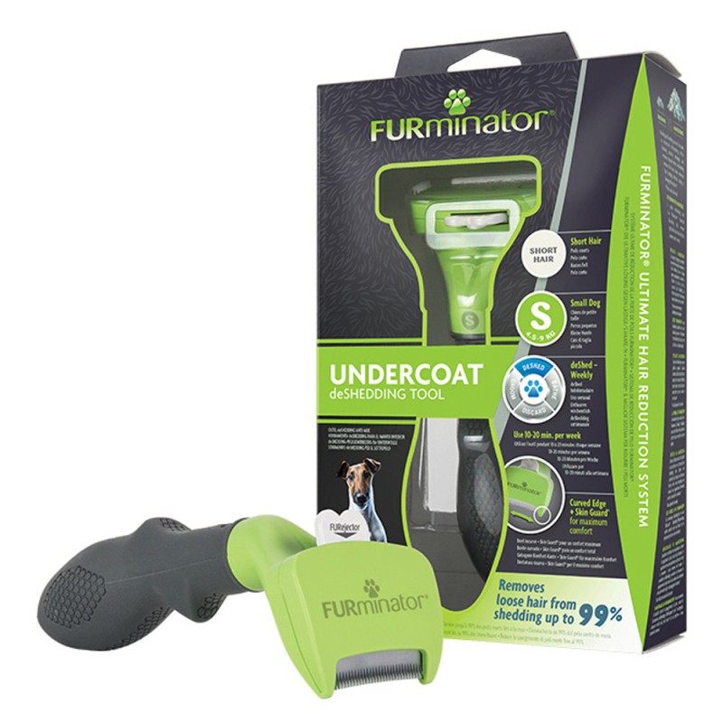 Furminator Cepillo Deslanador Perros Pequeños Pelo Corto