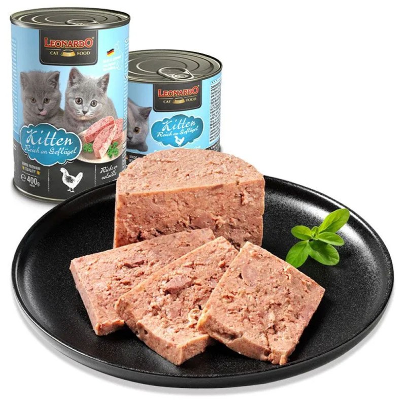 Leonardo Quality Selection para Gatitos Lata 200gr