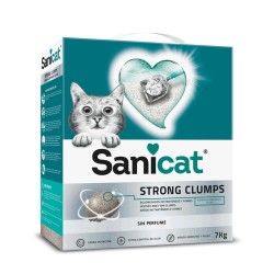 Sanicat Strong Clumps Arena Sanitaria Ultra Aglomerante para gatos 7KG