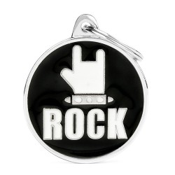 Placa Identificadora My Family Rock