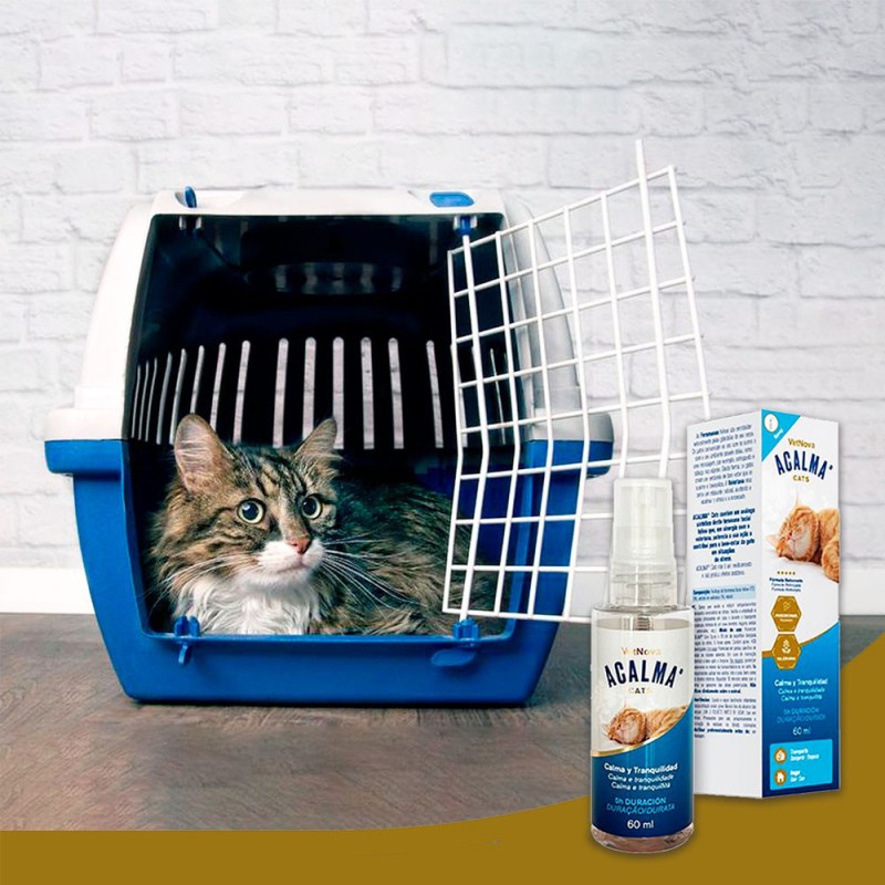 Acalma Spray Antiestrés con Feromonas para Gatos 60 ml