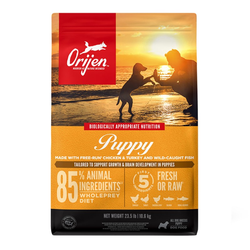 Alimento para Cachorros Orijen Puppy Aves y Pescado 10.6kg