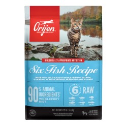 Alimento para Gatos Orijen Six Fish 5.4kg Sin Cereales