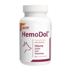 Hemodol Dolfos 90 Tab | Suplemento contra la Anemia | Patmo Pet