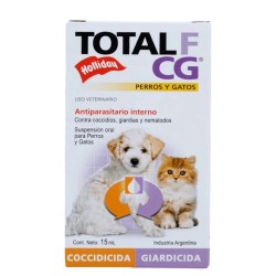 Antiparasitario Interno Total Full CG Para Perros y Gatos 15ml