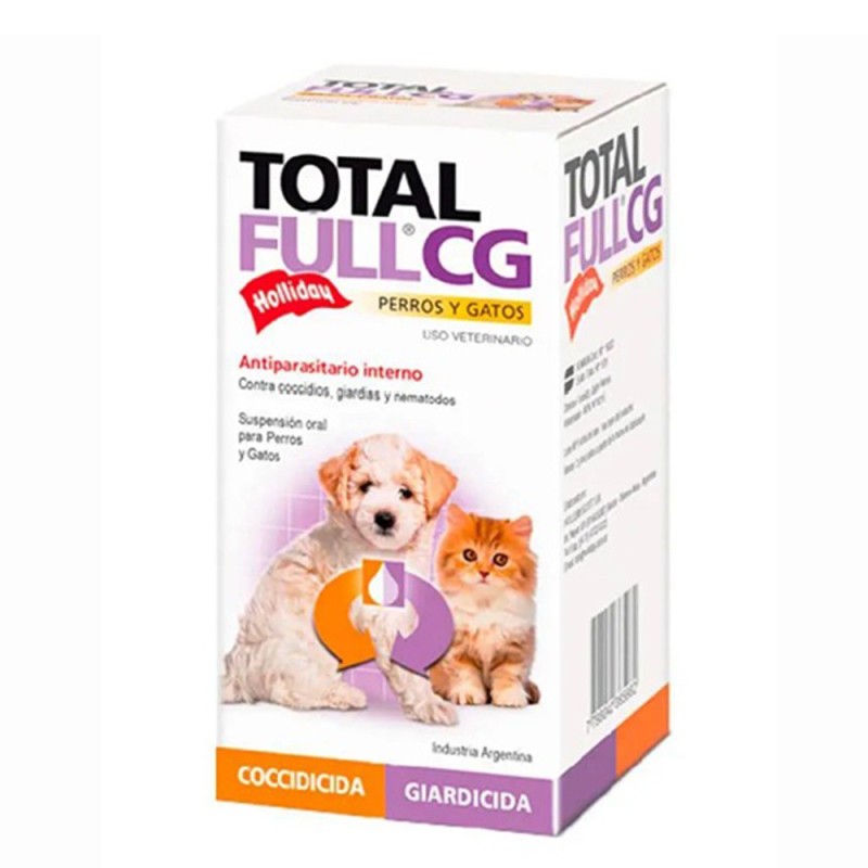 Holliday  Antiparasitario  Total Full CG Suspensión (150 ml) para perros y gatos