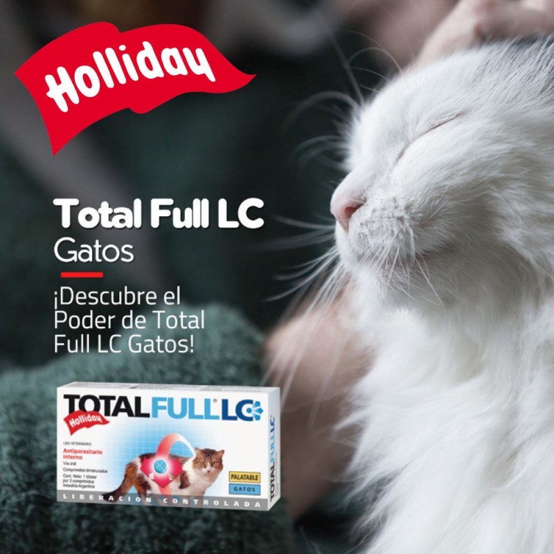 Antiparasitario Interno Total Full Para Gatos 2 Tabletas