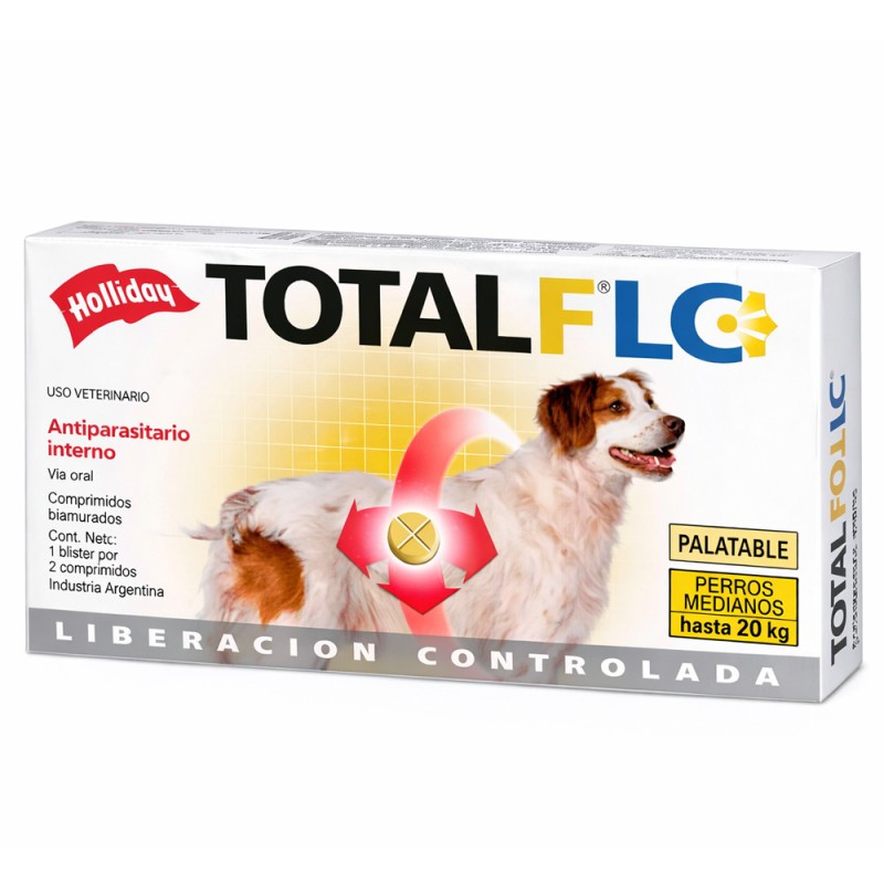 Antiparasitario Interno Total Full Perro Mediano hasta 20Kg