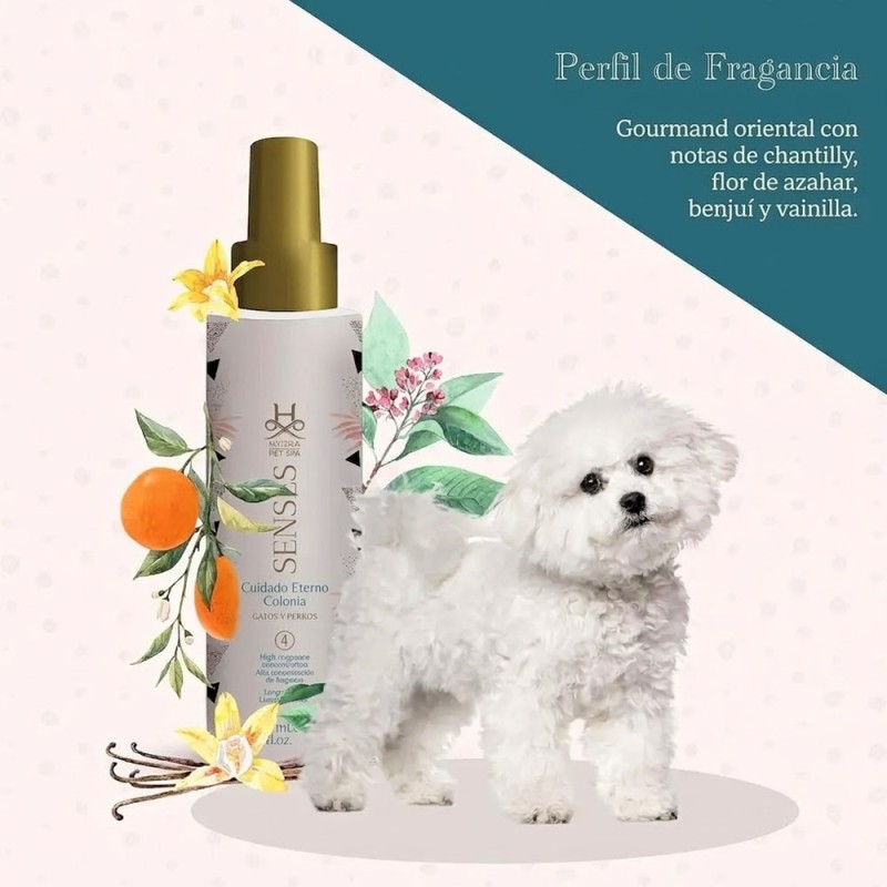 Colonia Para Perros y Gatos Hydra Senses Care Forever 120ml