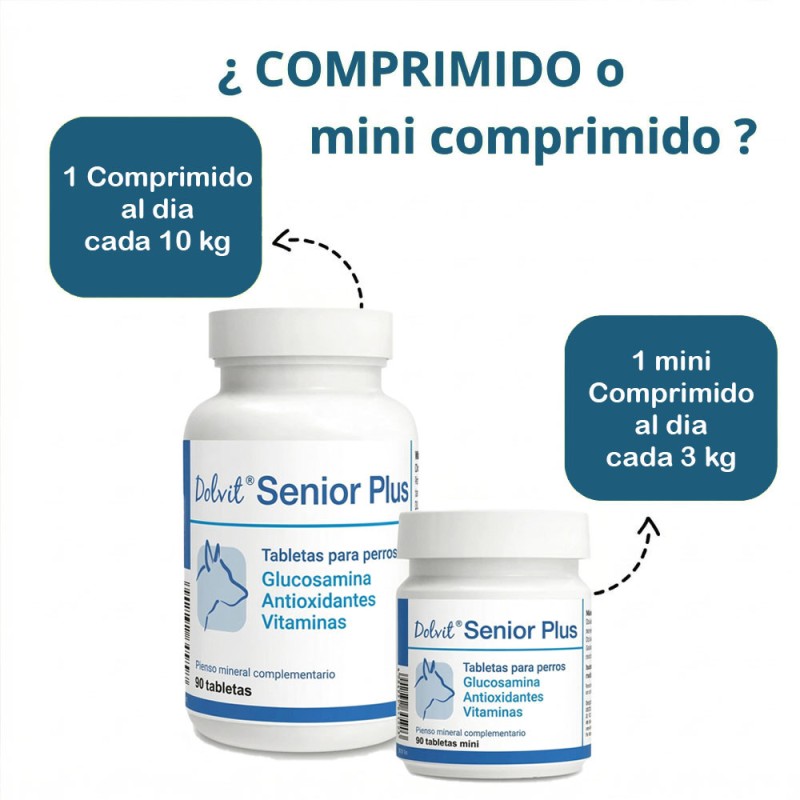 Suplemento Dolvit Senior Plus Para Perros Mayores 90 Tabletas
