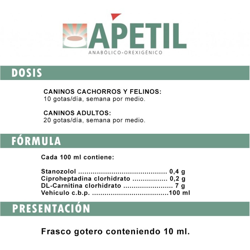 Holliday Apetil 10ml Suspensión Oral para Perros y Gatos