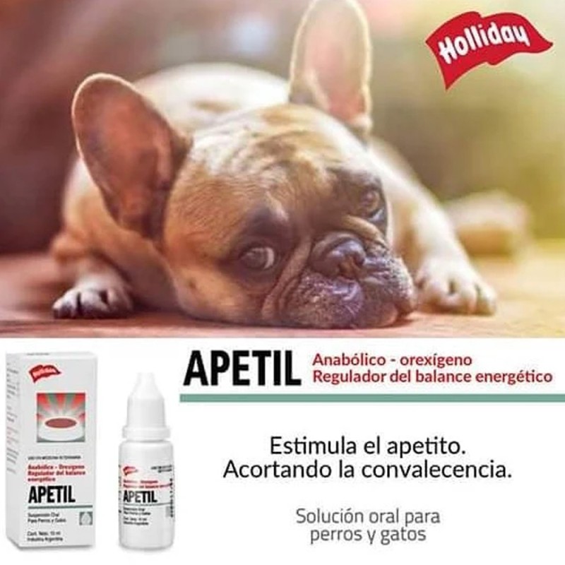 Holliday Apetil 10ml Suspensión Oral para Perros y Gatos