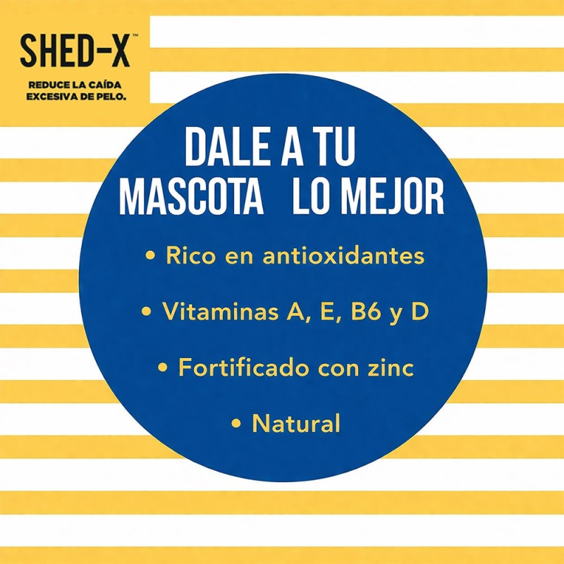 Suplemento Nutricional Shed-X Dermaplex Para Perros 237ml