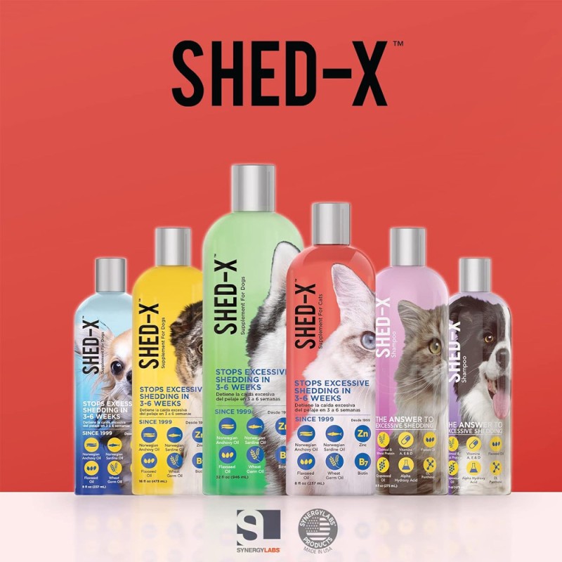 Suplemento Nutricional Shed-X Dermaplex Para Gatos 237ml