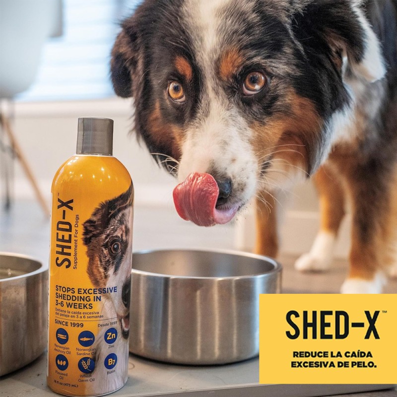 Suplemento Nutricional Shed-X Dermaplex Para Perros 473 ml