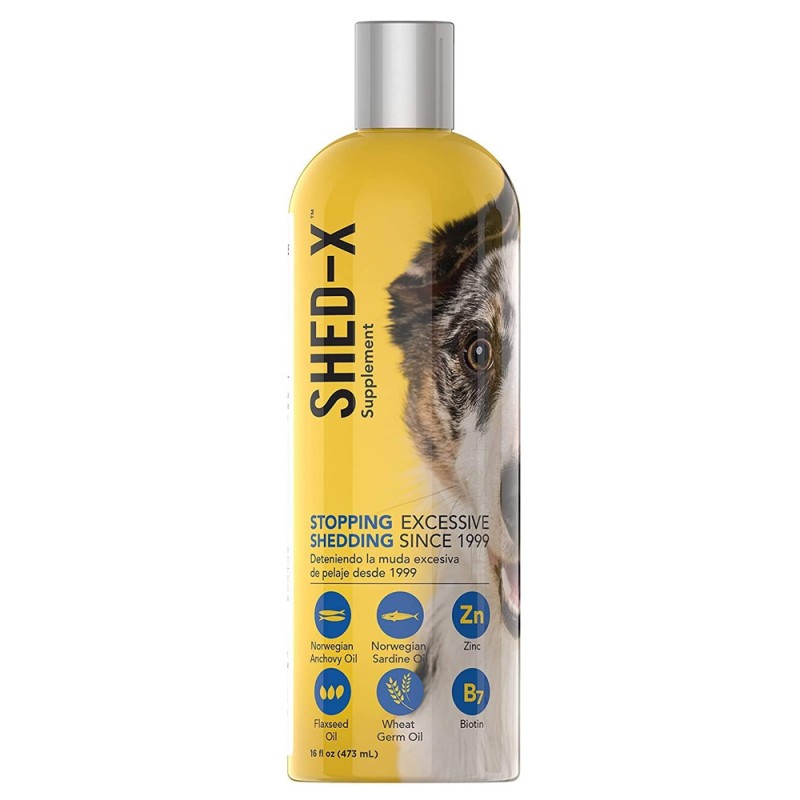 Suplemento Nutricional Shed-X Dermaplex Para Perros 473 ml
