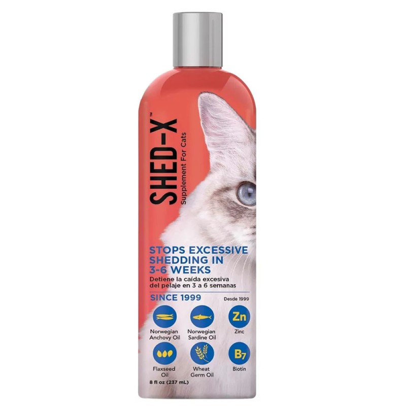 Suplemento Nutricional Shed-X Dermaplex Para Gatos 237ml