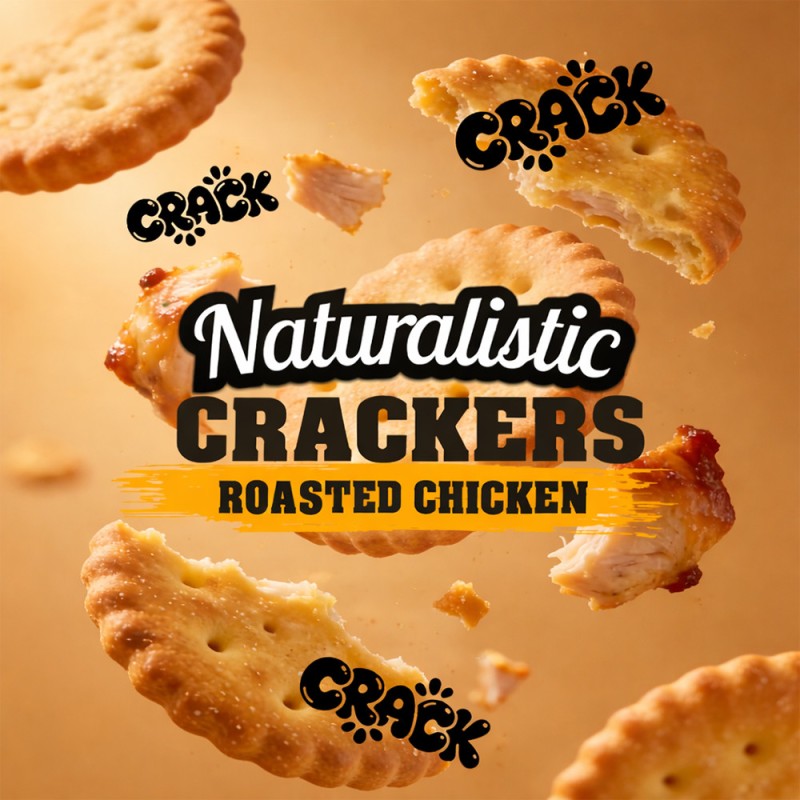Galletas Para Perros Naturalistic Sabor Pollo Asado 200gr