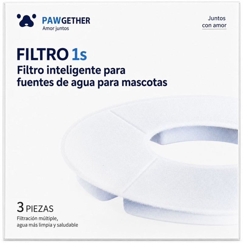 Repuesto de Filtro Paquete de 3 (FTE 1S) - para  Drip 1S, Drip1T, P2s.
