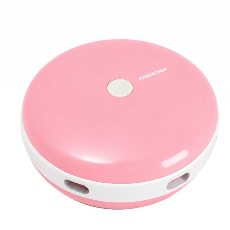 Juguete automático Pawgether con pluma ROSADO