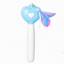 Juguete Láser Pawgether en forma de Corazón TT1S- AZUL
