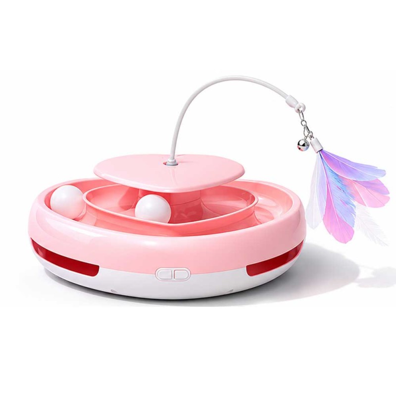 Juguete Automático Pawgether en forma de Corazón PL2 ROSADO